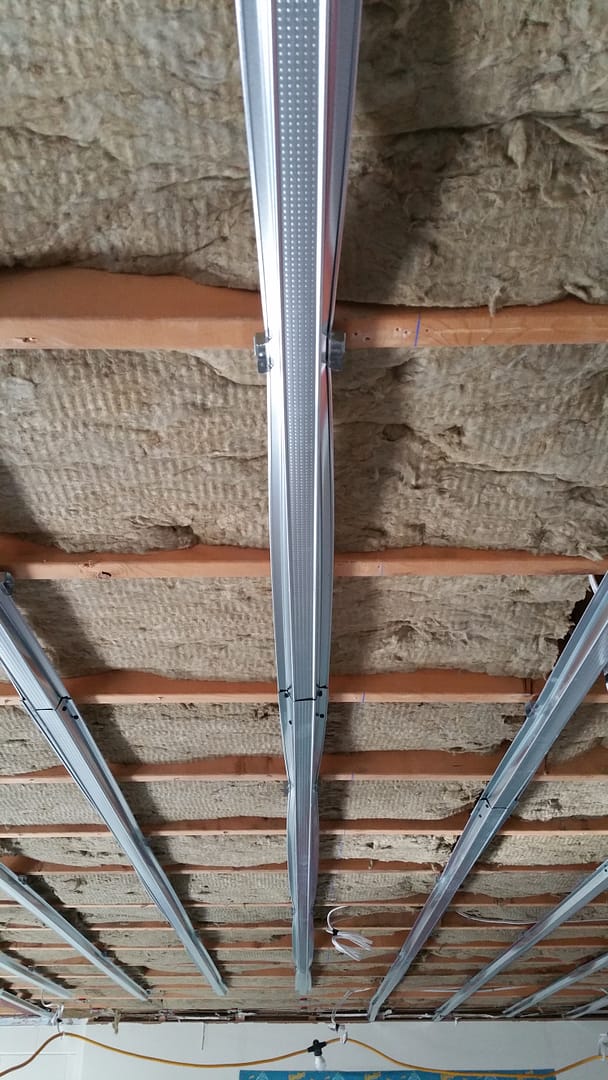 wall closeup Wall noise reduction test