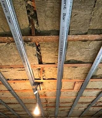 resilient-channel-1 Soundproof ceiling