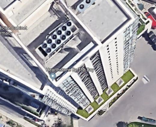 Satelite view of chiller