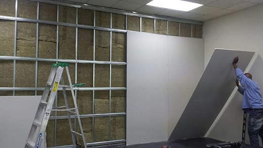 Soundproofing wall Soundproofing between residences